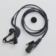 Walkie-Talkie Thick-Corded Earphones, Durable, Adjustable Volume, K Connector Suitable for Most Domestic Walkie-Talkies
