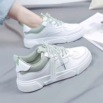 2021 spring burst casual white womens shoes 2020 new wild daddy board shoes ins tide shoes street shot