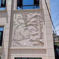 Exterior Wall Eps Foam Relief Greet Pines Pine Sculpture Flower Villa External Wall Eurostyle Carved Imitation Sandstone Mural Painting