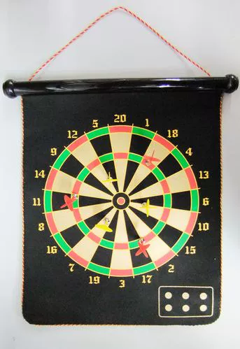 Phi tiêu từ 15 inch dày hai mặt từ phi tiêu từ phi tiêu quà tặng 6 kim phi tiêu từ tính - Darts / Table football / Giải trí trong nhà