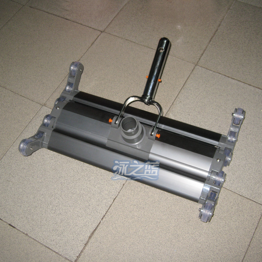 Eke Folds Aluminium Alloy With Wheels Suction Stains Head AQUA 19 Inch Suction Pool Head Swimming Pool Clean Suction Cleaner