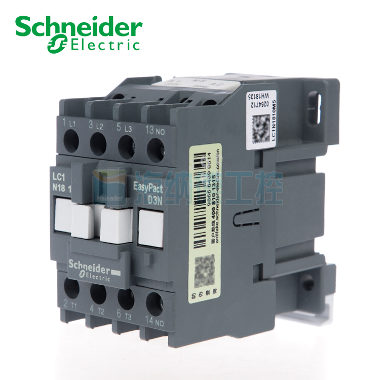 New Schneider AC contactor LC1N1810 1801 replaces LC1E18 M5NF5NQ5NB5N