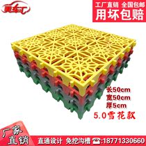5 0 Free trenching car wash grille board car wash room car beauty shop car wash splicing floor plastic drainage floor mat