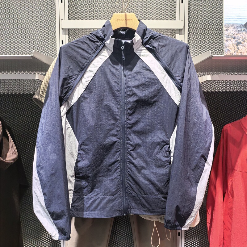 Jack Jones Men's Detachable Sleeve Jacket, Loose Fit, Fashionable and Versatile 226221021 E39 6905571348688