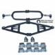 Big Bull ATV front suspension upper and lower rocker arm assembly