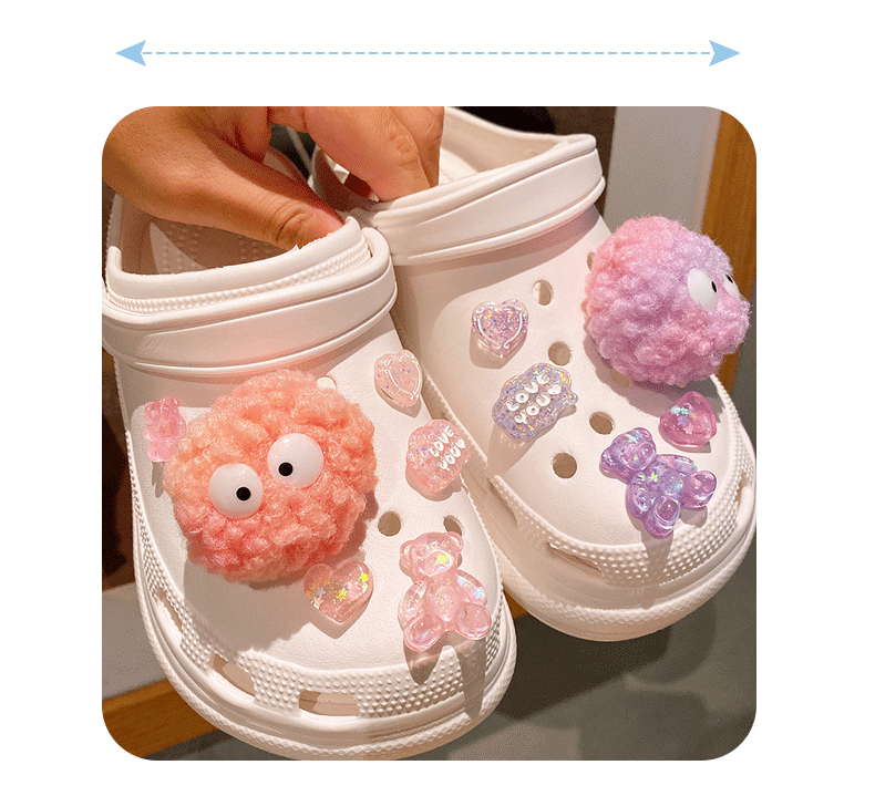 Обувная застежка 星黛露可爱crocs洞洞鞋扣适配diy配件鞋扣装饰品卡扣鞋子配饰鞋花 Others