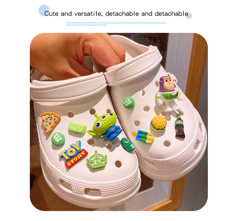 Обувная застежка 星黛露可爱crocs洞洞鞋扣适配diy配件鞋扣装饰品卡扣鞋子配饰鞋花 Others