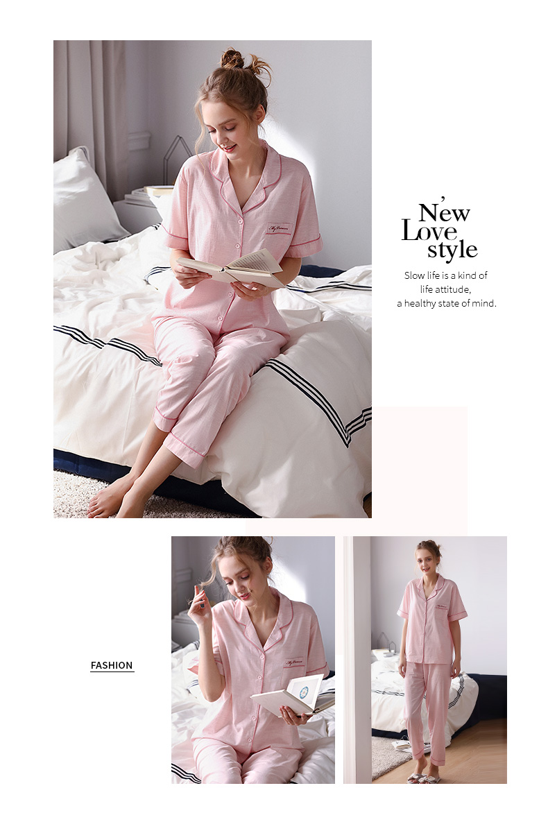 Pyjama mixte SWEET REVE  BEAUX REVES en Viscose à manche courte - Ref 3005550 Image 18