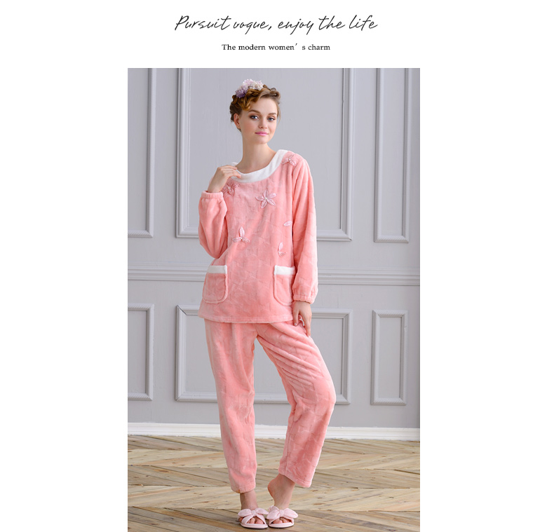 Pyjama pour femme SWEET REVE  BEAUX REVES en Polyester Polyester  à manches longues - Ref 2993866 Image 13