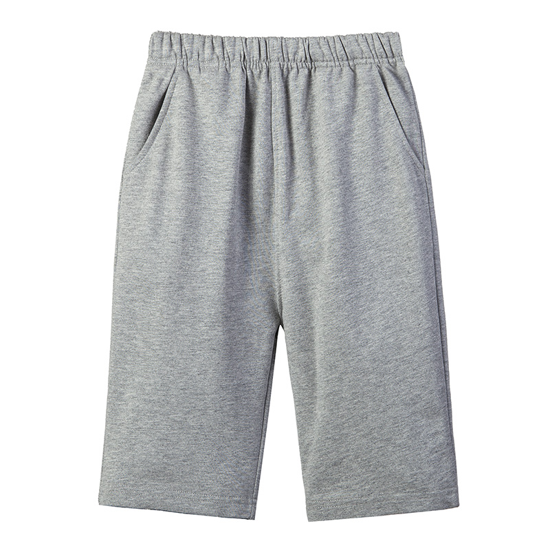 ek Eaton Ide school uniform summer light hemp gray fur ring straight straight sports girls mid-pants Y002