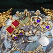 (Solitary clearance) love Pearl Earrings vintage Baroque vintage style