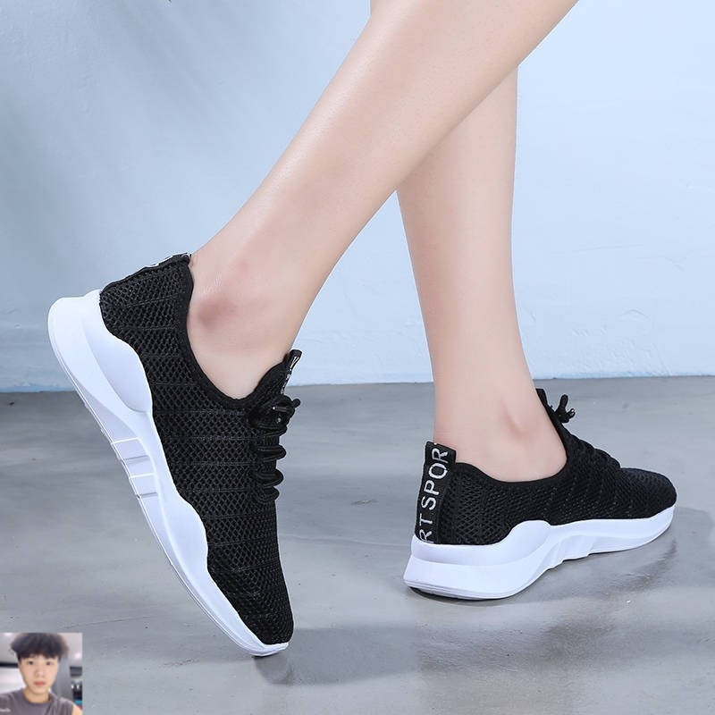 Summer travel shoes women Multi walking women shoes Summer Soft bottom Large size sizes Flat Bottom Light Sport Moms Spring Summer Retro