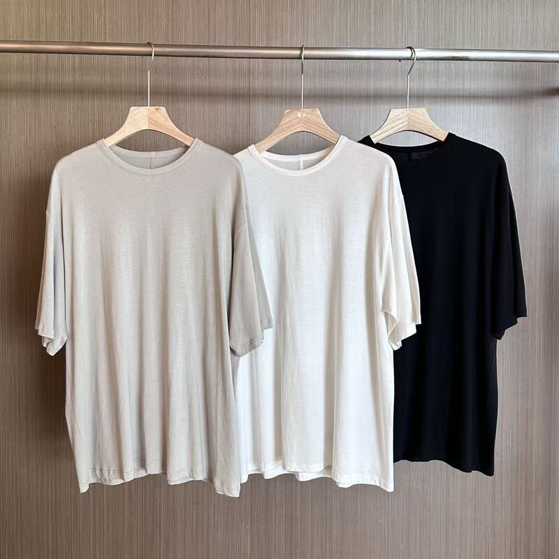 7.23 (No Returns, No Exchanges) 45% Cotton 45% Modal Round Neck Short-Sleeve T-Shirt 7.23 (No Returns, No Exchanges) 45% Cotton 45% Modal Round Neck Short-Sleeve T-Shirt