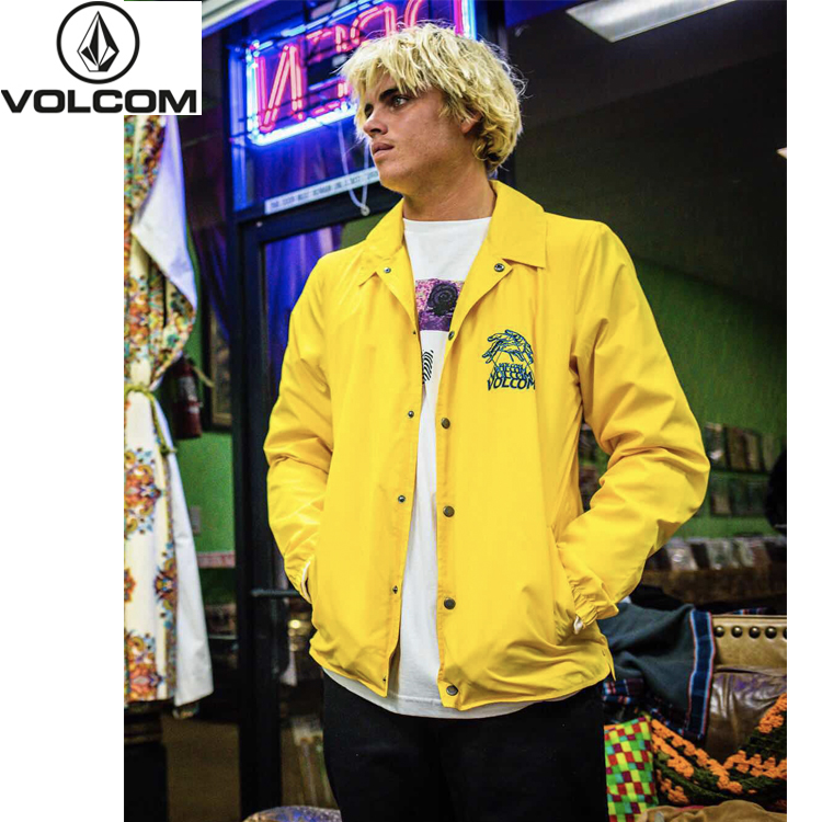 US VOLCOM Men's Coat Jacket Jacket Jacket Sports Leisure Daily Waterproof COACH JACKET