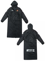 (Defects will not be returned or exchanged) Autumn and winter new CCC mens Rugby loose warm sports extended thick cotton coat