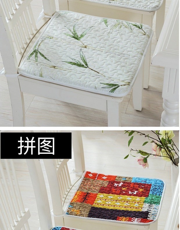Thời trang ghế cotton dễ thương pad ghế mỏng phần văn phòng đệm đệm thoáng khí ghế văn phòng mat - Ghế đệm / đệm Sofa thảm trải ghế sofa