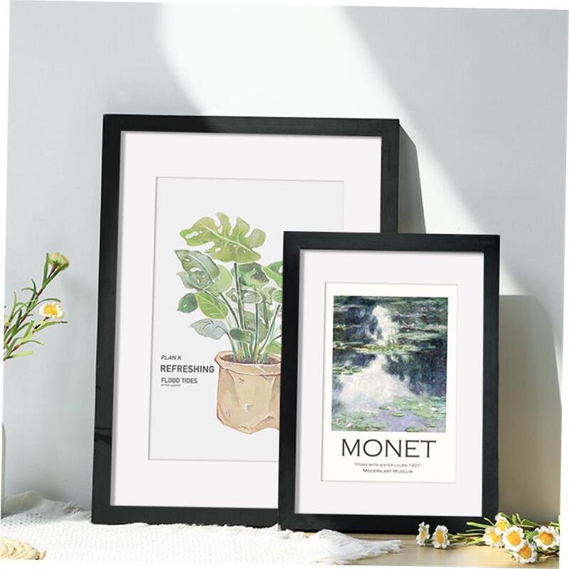 Poster, Photo, Wooden Art Picture Frame, Square Photo Frame/Picture Frame