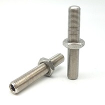 ANBNS3 4 ANBNS coarse tooth inner six angle type 304 stainless steel adjustment screw assembly
