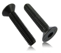 Beauty-made flat cup screw US-made dull head with flat head 4#-40 * 1 4