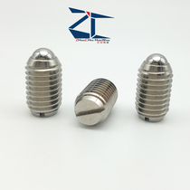 304 stainless steel lined groove type ball head plunger paparazzi screw positioning bead C-BPEU