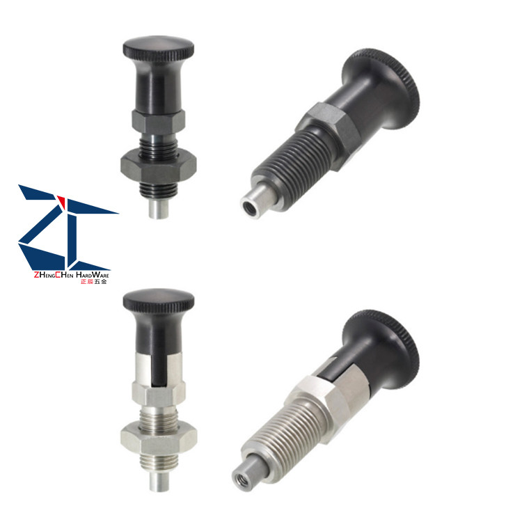 Front end Pin internal thread type Self-lock knob plunger split spring plunger PXTYB PXTSB10 12 16