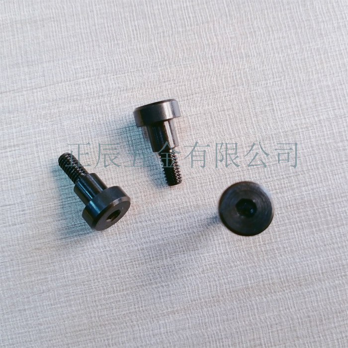 Carbon steel hair black fulcrum with step screw inner hexagonal hole pivot bolt CBDBRH8 10 12