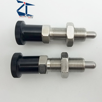 SXPAL SXPKL spherical type SR stainless steel reset fine tooth adding long knob plunger indexing positioning pin