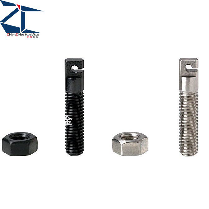 AIPOK4 5 6 8 carbon steel hair black notch hole type stretch spring use pillar