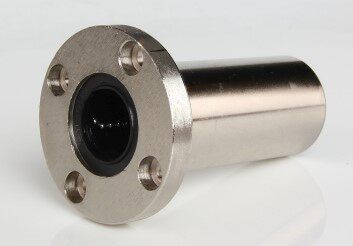 Electroplating anti-rust belt flange linear motion bearing flange method Lan LMF6 8 10 12 12 20 20 25UU