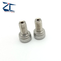 Stainless steel hollow type inner hexagonal bolt through hole threading screw to replace CBAS10-15