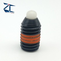 Light load short type spring plunger SPRM nylon head positioning convex pin (ZC202-3-2H)