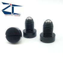 GN815-ST Threaded Pin With Letter Mouth With Head Slotted Ball Head Plunger Cap Head Positioning Bead
