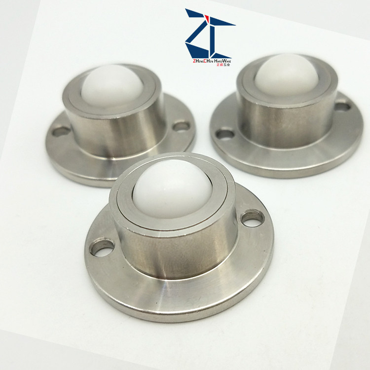 ZC407 flange mounting type steel ball roller BCHF27 30 39 48 (nylon beads)