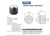 PT52-0311 0417 0525 plane movement steel ball positioning screw plane support piece screw