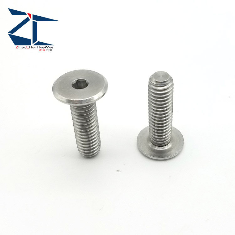 Stainless steel ultra short head inner hexagon extremely low head screw replacement CBSTSR2-3 4 5 6