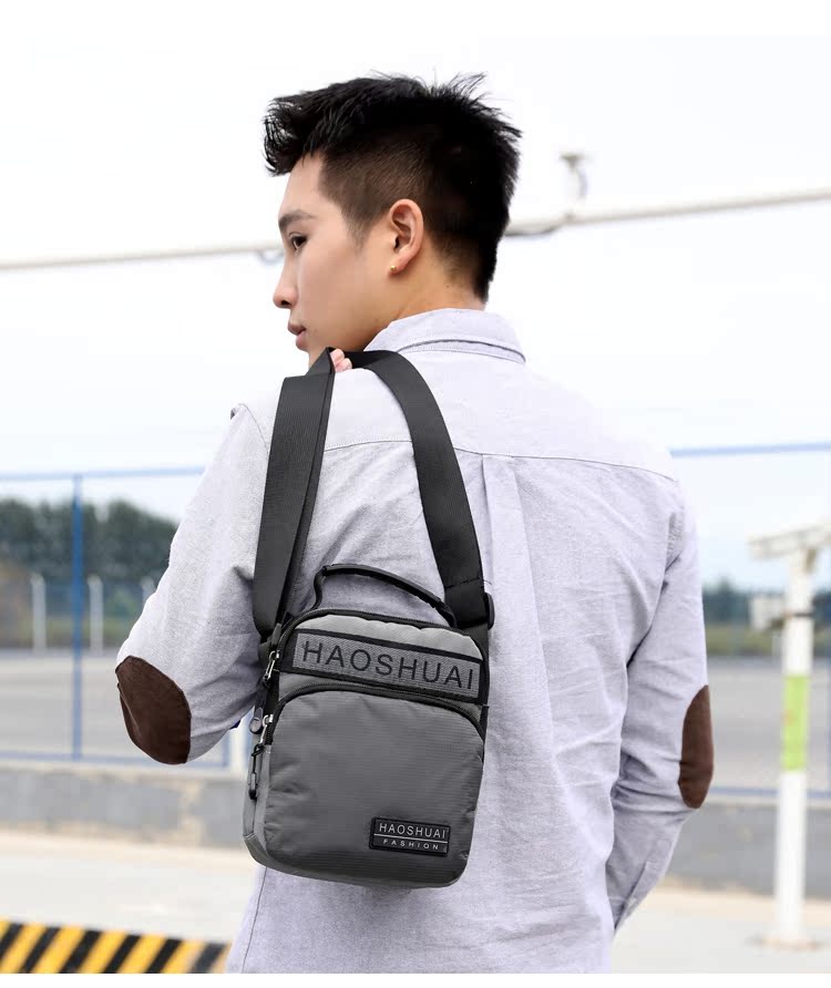 Túi xách nam Oxford vải nylon vai túi Messenger Túi xách nam túi xách ba lô giản dị túi vải nhỏ túi da