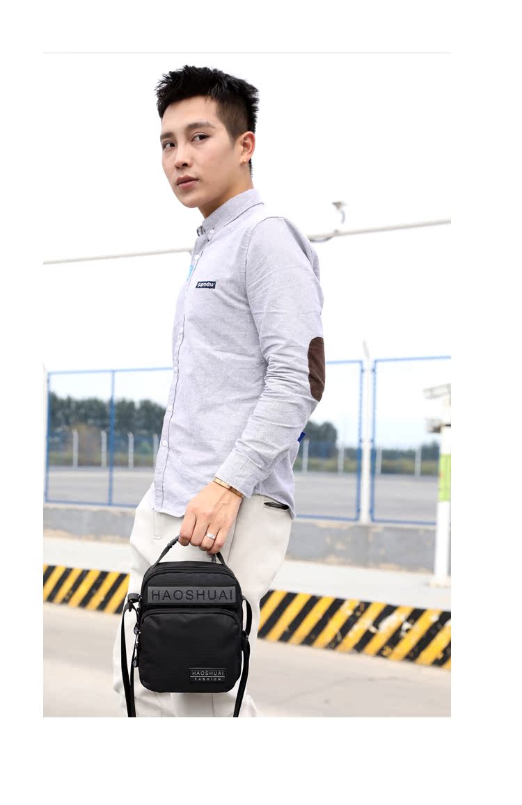 Túi xách nam Oxford vải nylon vai túi Messenger Túi xách nam túi xách ba lô giản dị túi vải nhỏ túi da