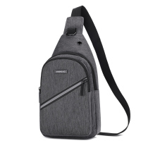Tide brand mens student shoulder bag chest bag small backpack messenger bag tide canvas bag casual oblique waist bag mens bag