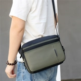 Сумка через плечо, мужская черная сумка на одно плечо, вместительный и большой рюкзак, ткань оксфорд