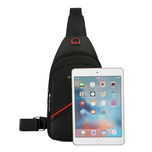 Нагрудная сумка, универсальный вместительный и большой брендовый шоппер, сумка на одно плечо, в корейском стиле