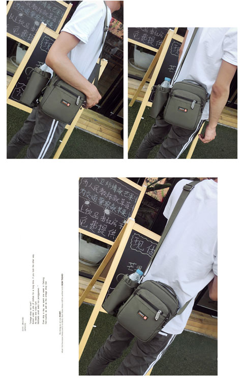 Túi đeo chéo nam nylon Túi Messenger giản dị Vải Oxford vải không thấm nước túi đa chức năng ba lô nam ví charles & keith