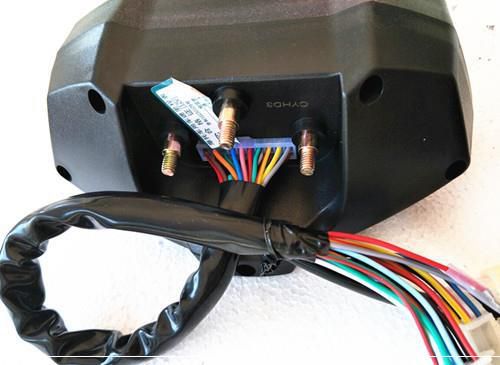 Thích hợp cho xe máy Jinjie Baodiao Xinling Bạc Thép nhỏ Quái vật Dụng cụ đo tốc độ Bảng kế - Power Meter dong ho dien tu xe wave