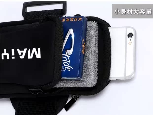 Chạy bộ đêm nhẹ tay túi thể thao túi nhỏ với đồng xu ví chìa khóa túi xách tay unisex mini túi đeo tay điện thoại