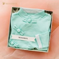 Moodbox em bé sơ sinh cung cấp hộp quà tặng trẻ sơ sinh nam và nữ bé jumpsuit cotton phong cách Trung Quốc Tang phù hợp với romper - Bộ quà tặng em bé đồ trẻ em