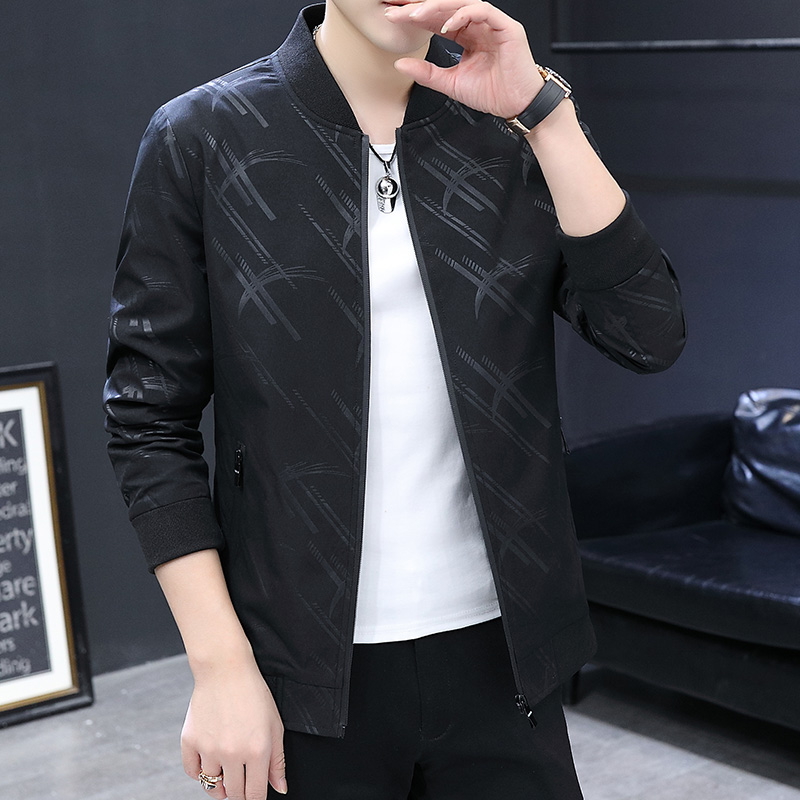 Jacket men's autumn casual loose Korean version of the trend tooling jacket 2020 new simple and versatile spring and autumn top