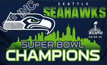 Foreign trade Seattle Seahawks Fan Outdoor Flag NFL Seattle Seahawks Fan Flag