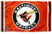 Foreign Trade Baseball Baltimore Orioles Flag MLB Baltimore Orioles Flag
