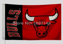 Foreign Trade Blue Ball Chicago Bulls Flag NBA Chicago Bulls Flag A08
