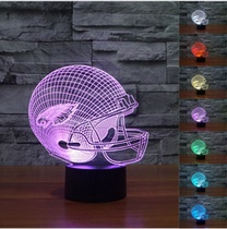 Foreign Trade Philadelphia Eagles NFL Fan Night Light Philadelphia Eagles 3D Night Light