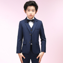 Boy suit suit three-piece little boy piano performance costume host flower girl Korean dress children suit